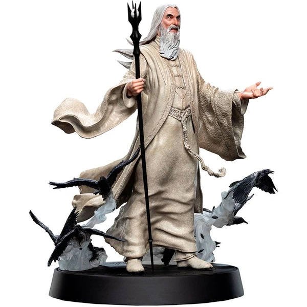 Soška Weta Workshop The Lord of the Rings - Saruman the White Figures of Fandom - Sochy a sošky - Obrázek UQF0000N01
