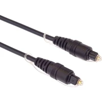 PremiumCord Toslink/Toslink optický kabel 1,5m černý - Kabely a redukce