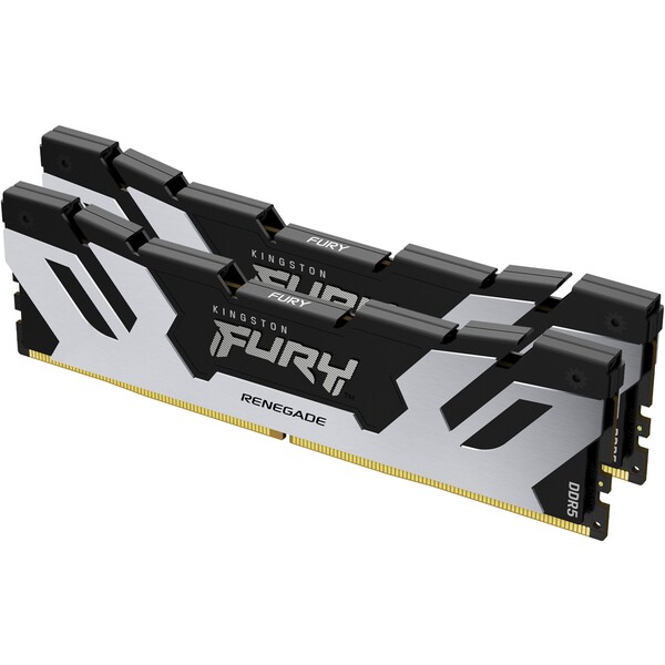 Kingston FURY Renegade DDR5 64GB 6400MHz CL32 2x32GB Černostříbrná Černá/stříbrná