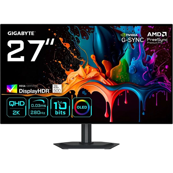 GIGABYTE MO27Q28G herní monitor 27" Černá