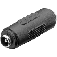 PremiumCord DC 5,5mm/DC 5,5mm redukce černá - Kabely a redukce