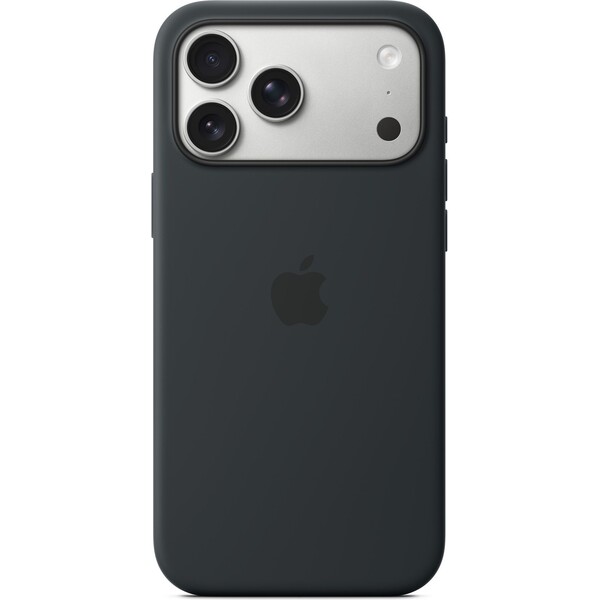 Apple silikonový kyt s Magsafe na iPhone 17 Pro Max černá Černá
