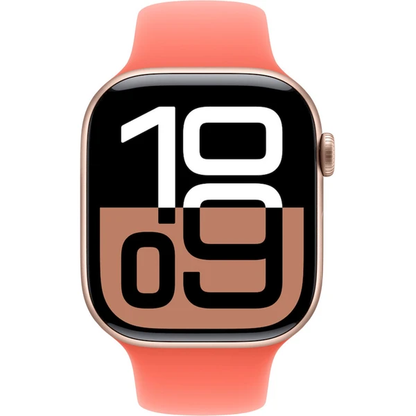 Apple Watch 49/46/45/44mm mandarinkový sportovní řemínek S/M - Řemínky - Obrázek USSC000P01