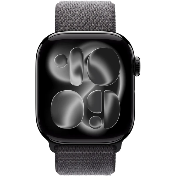 Apple Watch 42/41/40/38mm tmavě šedý provlékací sportovní řemínek - Řemínky - Obrázek USWH000K01