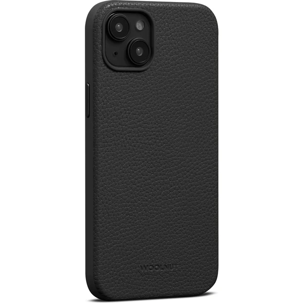 Woolnut MagSafe kožený kryt pro iPhone 15 Plus černý - Pouzdra - Obrázek UT00000L01