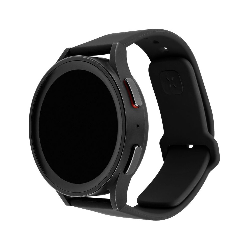 FIXED set silikonových řemínků s Quick Release 20mm pro smartwatch černý