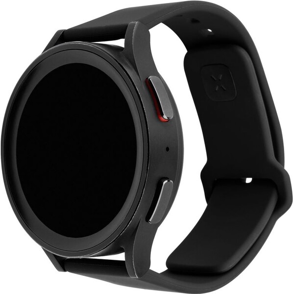 FIXED set silikonových řemínků s Quick Release 20mm pro smartwatch černý