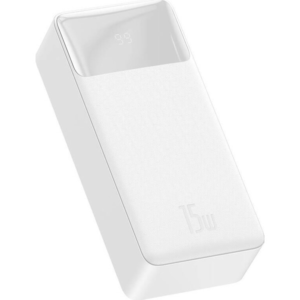 Baseus Bipow powerbanka 30000mAh bílá - Powerbanky - Obrázek UTTL000K01