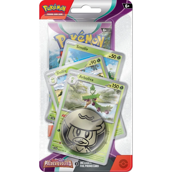 Pokémon TCG: SV02 Paldea Evolved - Premium Checklane Blister - Pokémon karty - Obrázek UUI4G00101