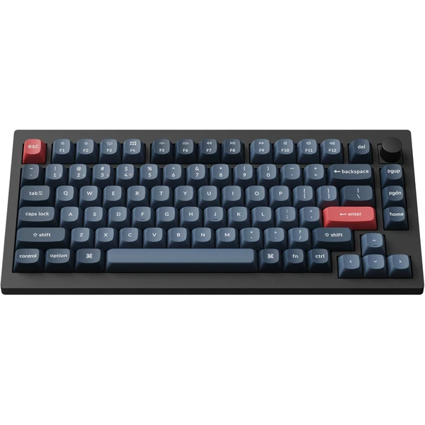 Keychron V1 Max herní klávesnice (US) černá - Klávesnice - Obrázek UUPI000K01