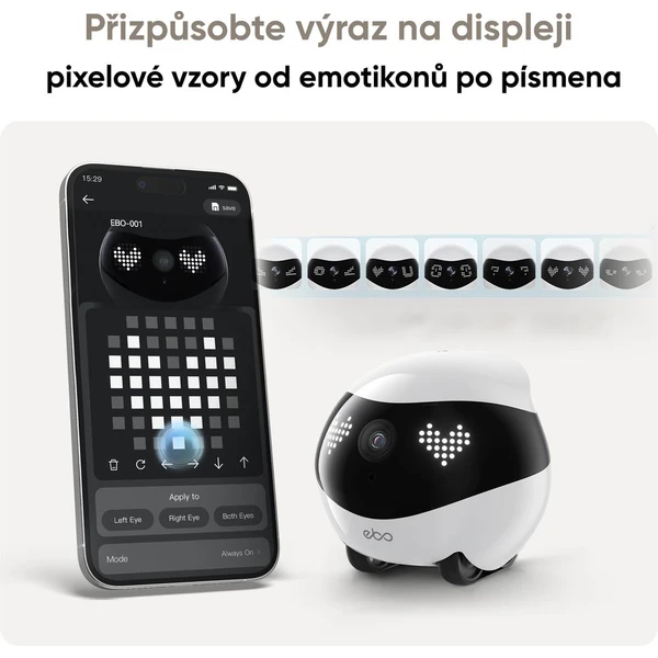 Enabot EBO Air 2 bílá - IP kamery - Obrázek UY8L000K01