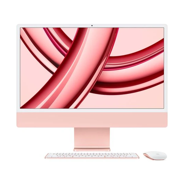 Apple iMac 24" M3 (2023) 10GPU/8GB/512GB růžový - All-in-one - Hlavní obrázek