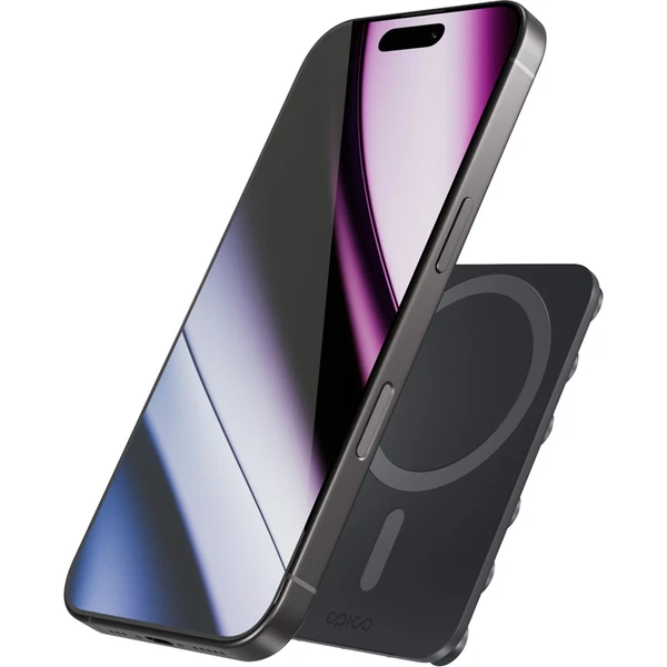 Epico Mag+ MagSafe přísavný držák na telefon černá - Držáky - Obrázek UZCI000K01
