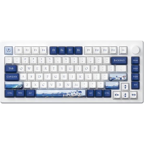 Akko MOD007B HE PC Santorini 6925758627764 Bílá
