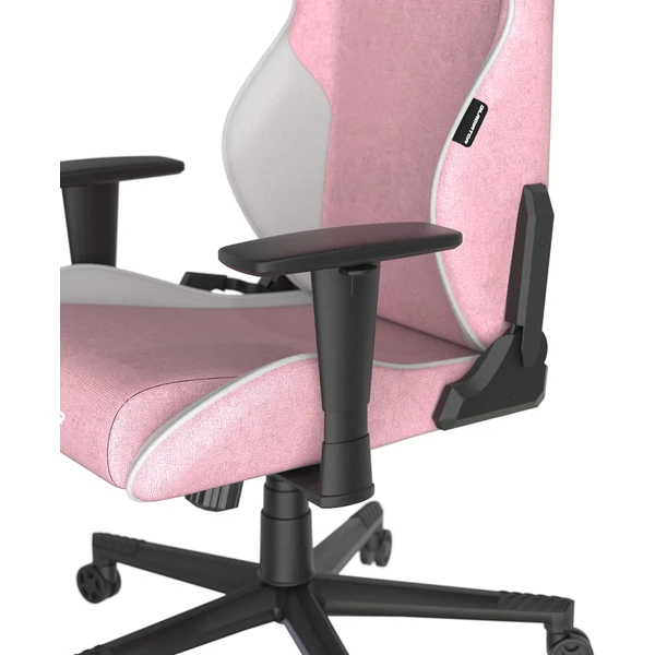 DXRacer GLADIATOR látková herní židle růžovo-bílá - Židle - Obrázek V04D000O01