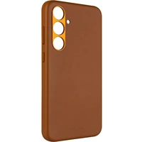 FIXED MagLeather kožený kryt s MagSafe Samsung Galaxy S24+ hnědý - Pouzdra