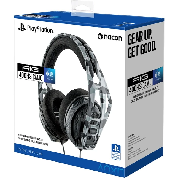 Nacon RIG 400HS herní headset pro PS4/PS5 Arctic Camo - Sluchátka - Obrázek V0I2000601