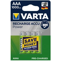 Varta Ready to use LR03/4BP AAA nabíjecí baterie 1000 mAh (4ks) - Baterie
