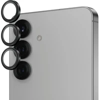 PanzerGlass® Hoops® Samsung Galaxy S25 černé ochranné kroužky pro čočky fotoaparátu - Ochranné folie a skla