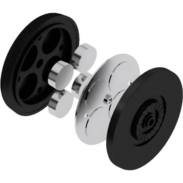 CONNECT IT InCarz 4StrongFix univerzální magnetický držák do auta, 4 magnety, černé - Vychytávky - Obrázek V1N0000P01