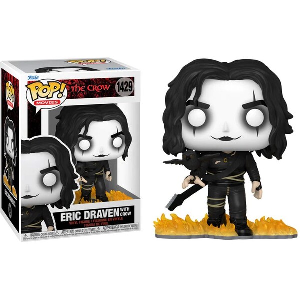 Funko POP! #1429 Movies: The Crow- Eric w/crow