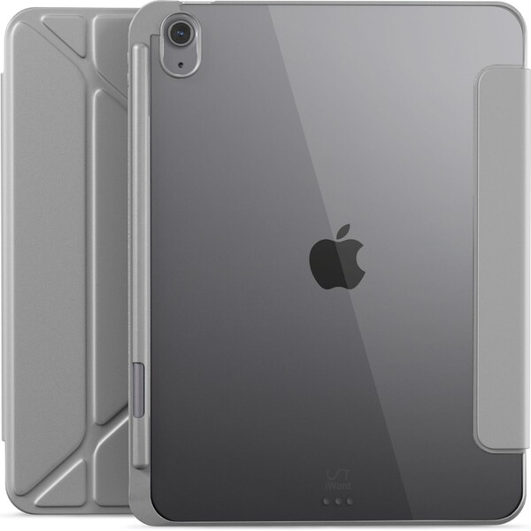 iWant Hero flipové pouzdro Apple iPad Air 13" (2024) šedé Šedá
