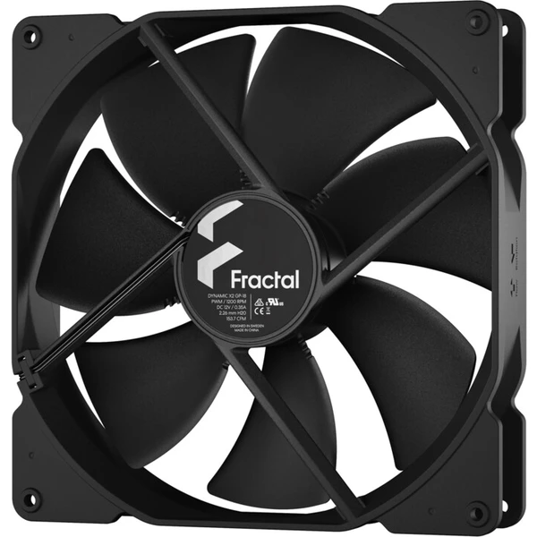 Fractal Design 180mm Dynamic X2 GP PWM černá - Ventilátory pro PC - Obrázek V1UG300401