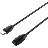 FIXED USB-C napájecí kabel pro Garmin Fenix 5/6/7/7X, Epix, Venu 2/3, Vivoactive 3/4/5 1m černý - Kabely a redukce