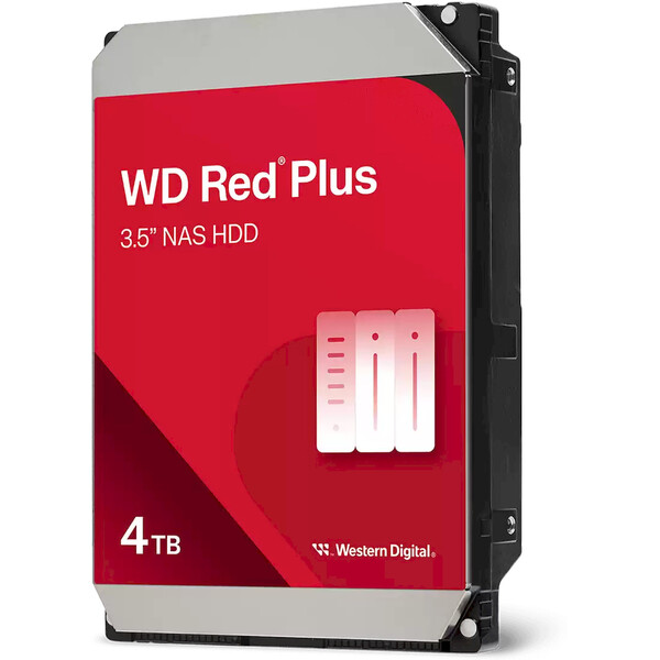 WD Red Plus (WD40EFPX) HDD 3,5" 4TB