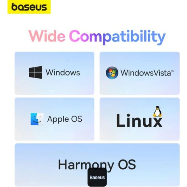 Baseus F01B Tri-mode bezdrátová myš šedá - Myši - Obrázek V22R000K01