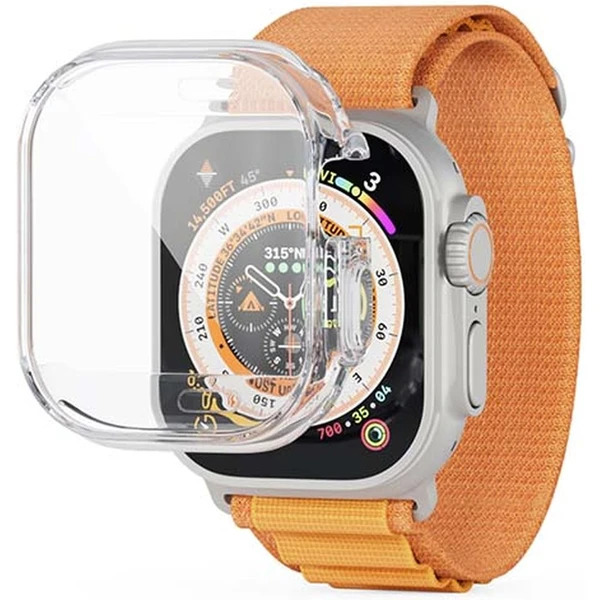 EPICO HERO CASE pouzdro pro Apple Watch Ultra transparentní - Pouzdra - Obrázek V2D4000601