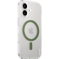 PanzerGlass® CARE kryt Apple iPhone 16 MagSafe Urban Combat čirý/zelený - Pouzdra