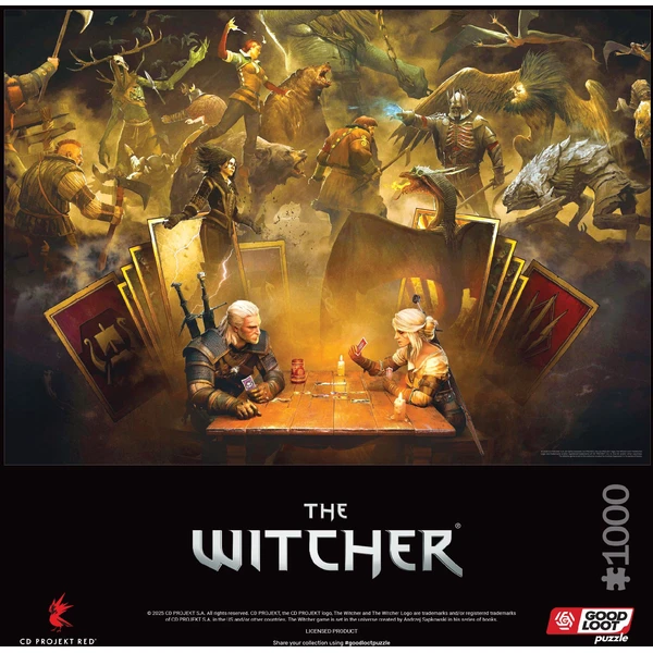 Puzzle Gaming: The Witcher - Playing Gwent (1000) - Puzzle - Obrázek V2QE000N01