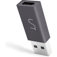 iWant USB-A / USB-C  redukce na klíče vesmírně šedá  - Redukce