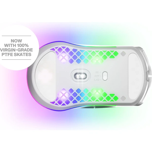 SteelSeries Aerox 3 Snow Wireless (2022) herní myš bílá - Myši - Obrázek V2Z7300401