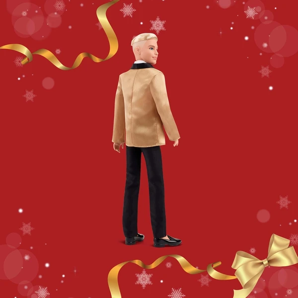 Vánoční panenka Mattel Barbie Signature 2025 Holiday - KEN BLOND - Hračky - Obrázek V30J000K01