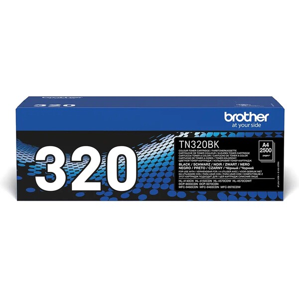 Brother TN320BK Černá