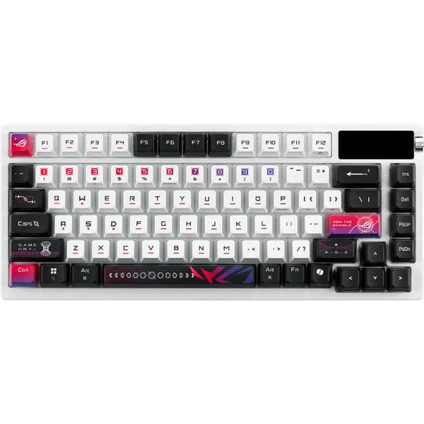 ASUS ROG AZOTH X bezdrátová herní klávesnice US barevná - Klávesnice - Obrázek V3KE000K01