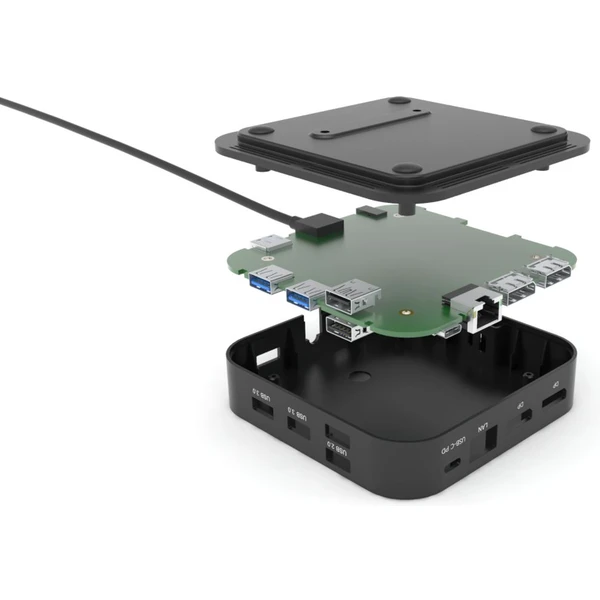 i-tec USB-C Dual Display Docking Station with Power Delivery 100 W - Dokovací stanice - Obrázek V49B000501