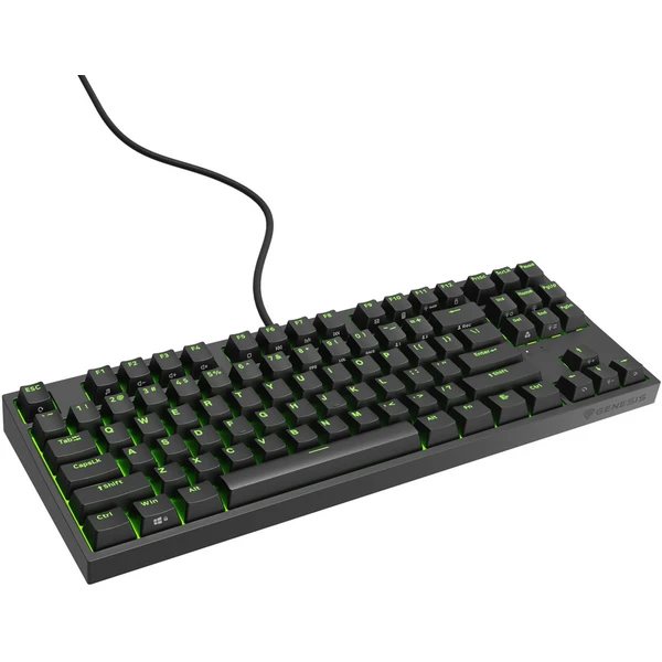 Genesis THOR 404 herní mechanická klávesnice Gateron Yellow Pro/US layout/Černá - Klávesnice - Obrázek V4M0000P01