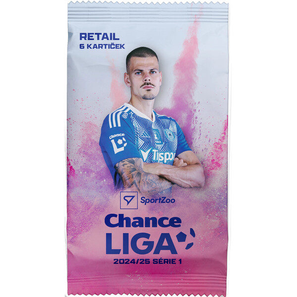 Fotbalové karty SportZoo Chance Liga 2024/2025 1. série Retail balíček