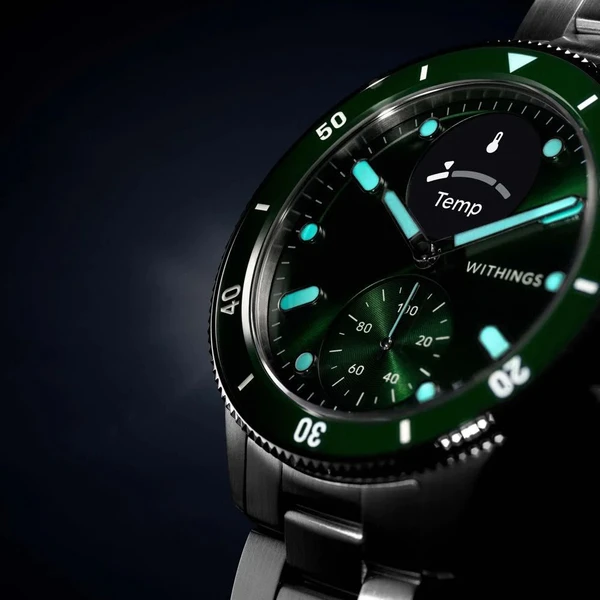 Withings Scanwatch Nova 42mm zelené - Chytré hodinky - Obrázek V4V2000N01
