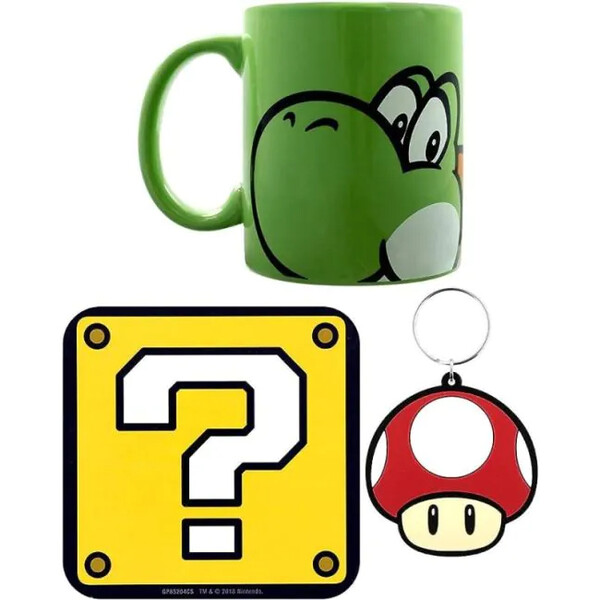 Dárkový set Pyramid International Super Mario - Yoshi