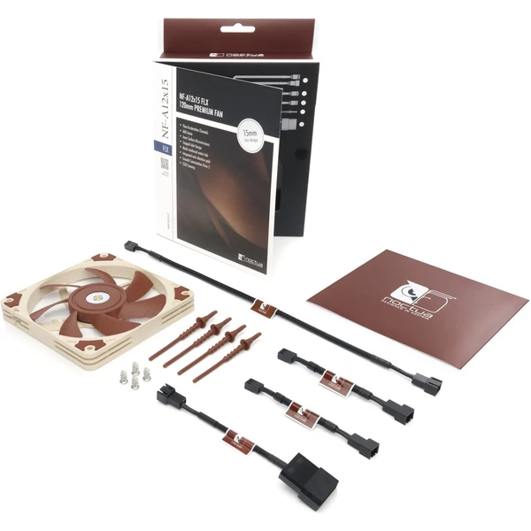 Noctua NF-A12x15 FLX - Ventilátory pro PC - Obrázek V533000P01