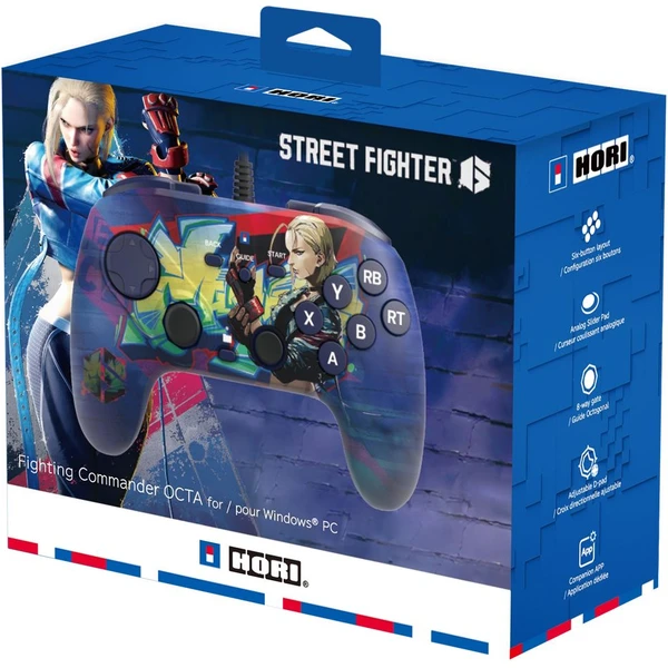 Hori Fighting Commander OCTA herní ovladač SF 6 Cammy Edition (PC) - Herní ovladače - Obrázek V53C000N01