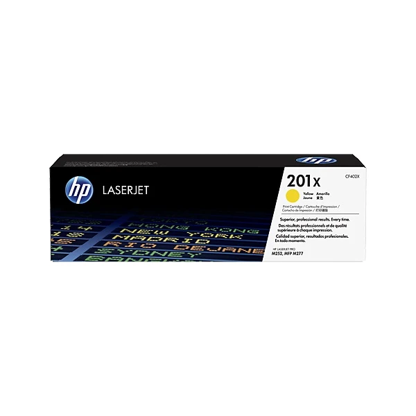 HP CF402X č. 201X Žlutá originální - Tonery - Hlavní obrázek