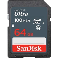 SanDisk Ultra Class 10 UHS-I SDHC paměťová karta 64GB   - Paměťové karty