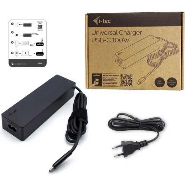 i-tec Universal Charger USB-C PD 3.0 100W univerzální nabíječ - Nabíječky - Obrázek V58S100501
