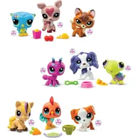 Set tří figurek Hasbro Littlest Pet Shop zvířecí tria tuba - Figurky