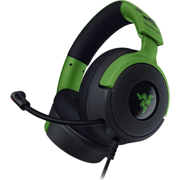 Razer Kraken V4 X Minecraft Ed. herní sluchátka černá - Sluchátka - Obrázek V5QD000J01